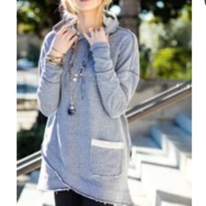 Evy’s Tree the Janelle in water hoodie xsmall weathered blue pocket